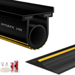 rpxrpx Garage Door Seal Combo Kit with U-seal and threshold